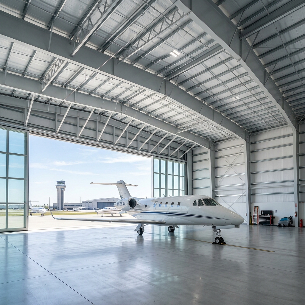 Hafif Çelik Hangar Proje 1