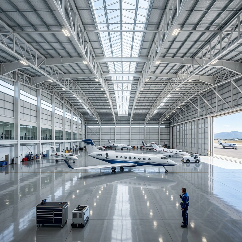 Hafif Çelik Hangar Proje 2